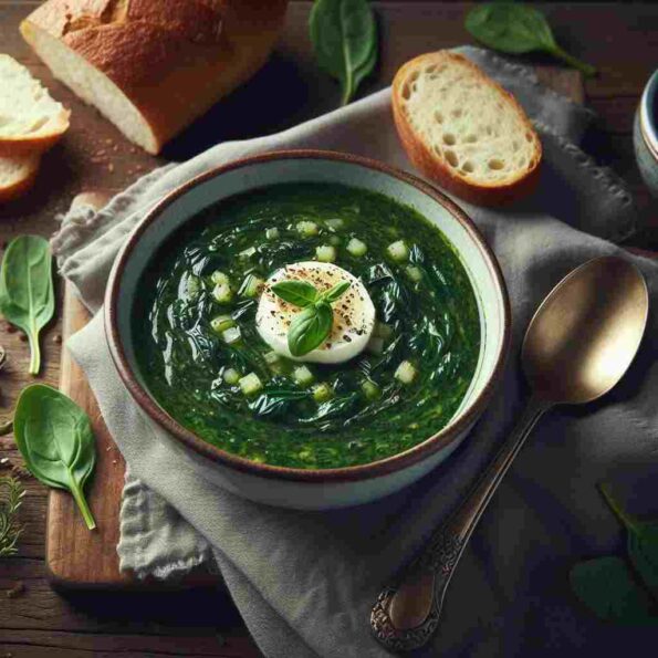 Spinach soup