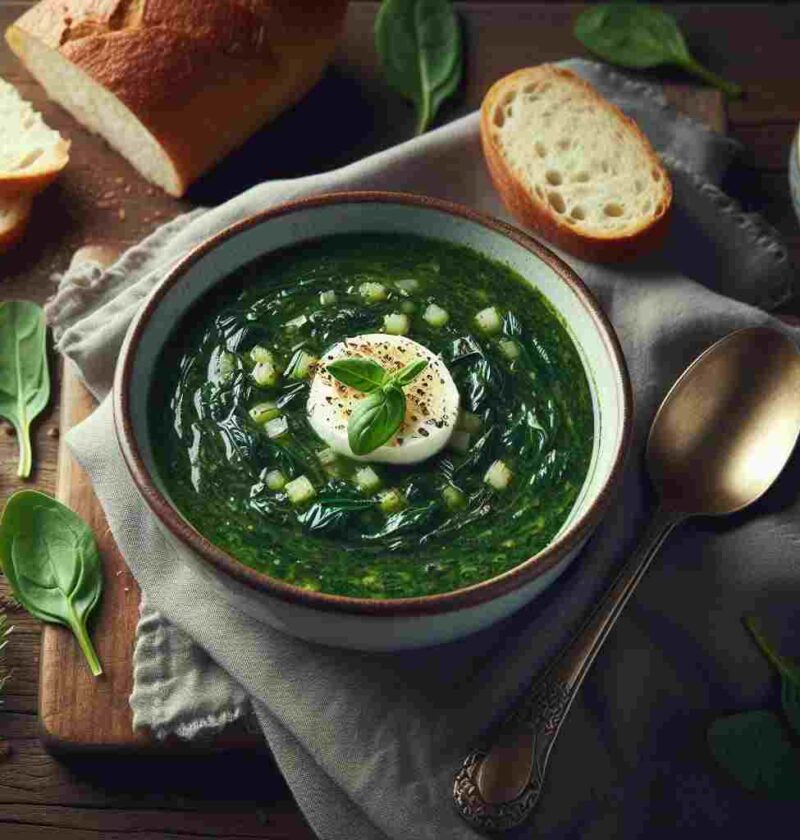 Spinach soup