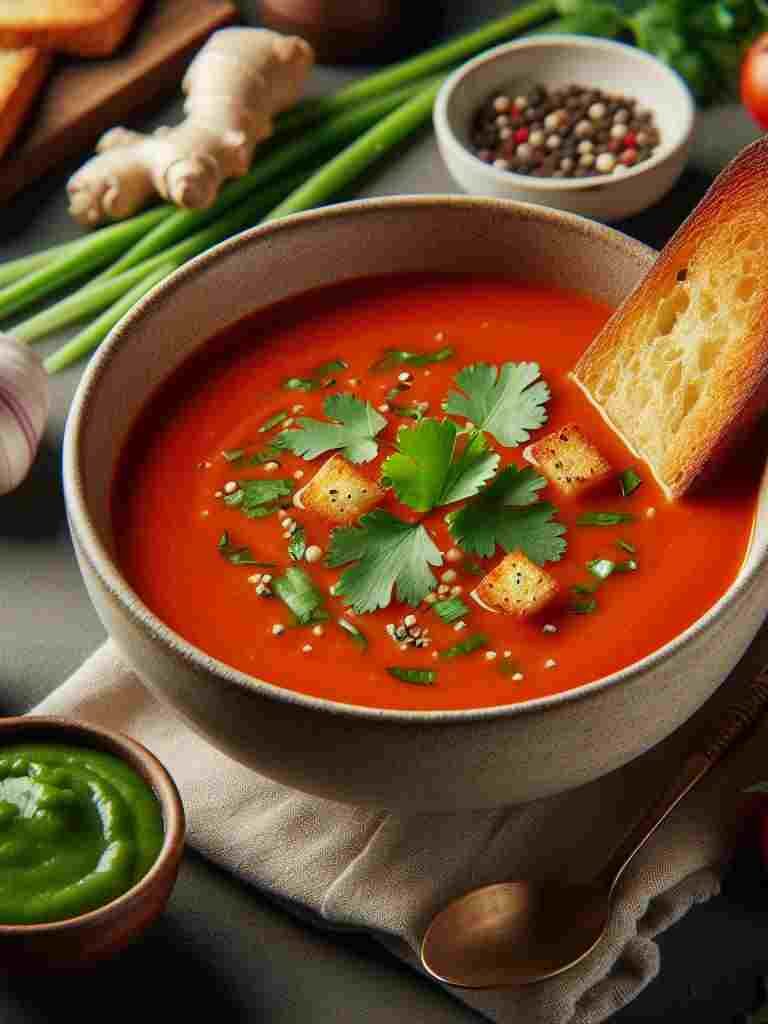 Tomato and Ginger Soup